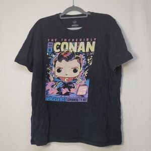 3/519. POP! Tees Short Sleeve T-Shirt Black Sz XL